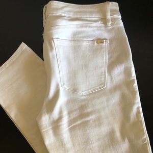 Like-New White House Black Market Slim Crop Jeans